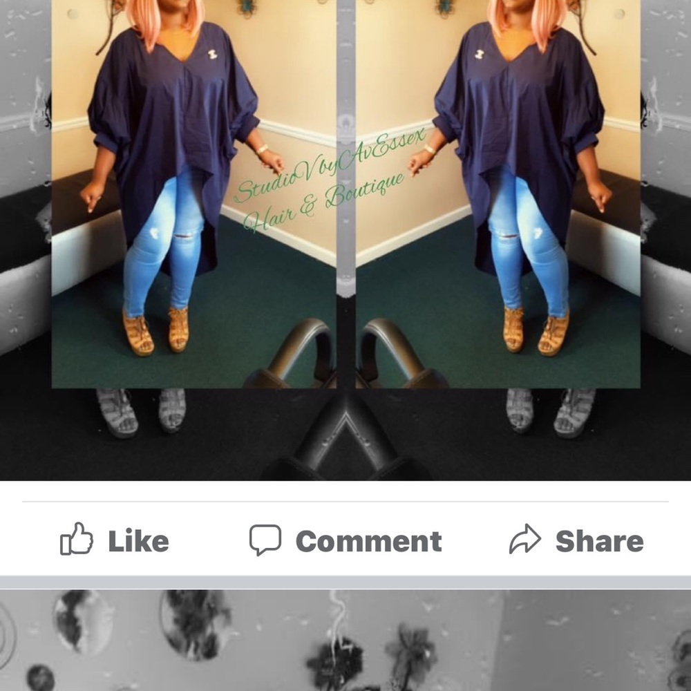 Hi low blouse